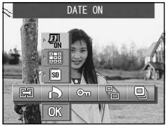 MINOLTA DIMAGE G400 - Selecting/Deselecting Images to Print (DPOF) - 4