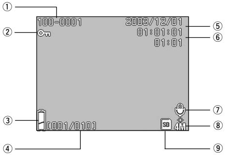 MINOLTA DIMAGE G400 - The Playback Image Display - 1