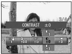 MINOLTA DIMAGE G400 - Adjusting the Contrast - 1