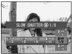 MINOLTA DIMAGE G400 - Changing slow shutter speed - 2