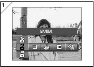 MINOLTA DIMAGE G400 - Taking photographs in manual exposure mode - 1