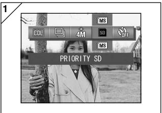 MINOLTA DIMAGE G400 - Setting Memory Priority - 1