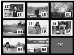 MINOLTA DIMAGE G400 - Selecting/Deselecting Images to Print (DPOF) - 7