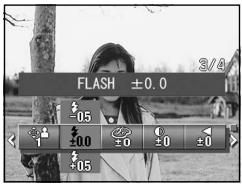 MINOLTA DIMAGE G400 - Adjusting the Flash Brightness - 1