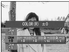 MINOLTA DIMAGE G400 - Adjusting the Color - 1