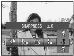 MINOLTA DIMAGE G400 - Adjusting the Sharpness - 1