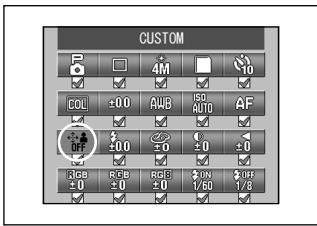 MINOLTA DIMAGE G400 - Specifying custom settings - 2