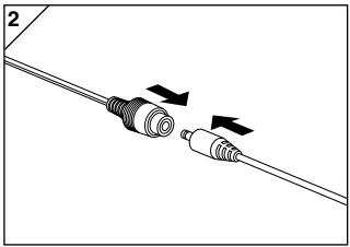 MINOLTA DIMAGE G400 - Connecting the AC Adapter (sold separately) - 2