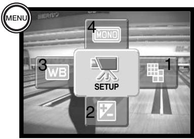 MINOLTA DIMAGE X20 - MAIN MENU NAVIGATION - MOVIE-MODE - 1