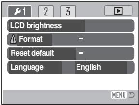 MINOLTA DIMAGE X20 - SETUP - 1