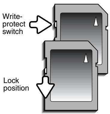 MINOLTA DIMAGE X20 - ABOUT MEMORY CARDS - 1
