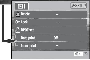 MINOLTA DIMAGE X21 - NAVIGATING THE MAIN PLAYBACK MENU - 6