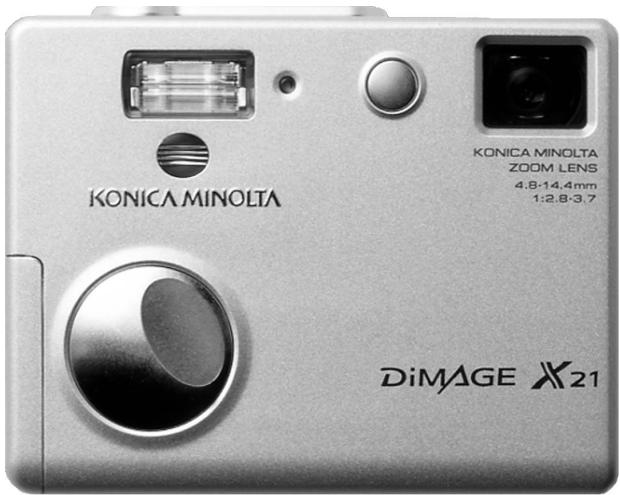 MINOLTA DIMAGE X21 - DiMAGE X21 - 1