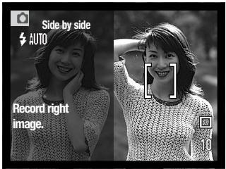 MINOLTA DIMAGE X21 - Creating side-by-side images - 6