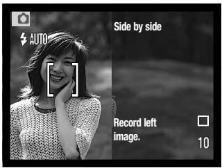 MINOLTA DIMAGE X21 - Creating side-by-side images - 5