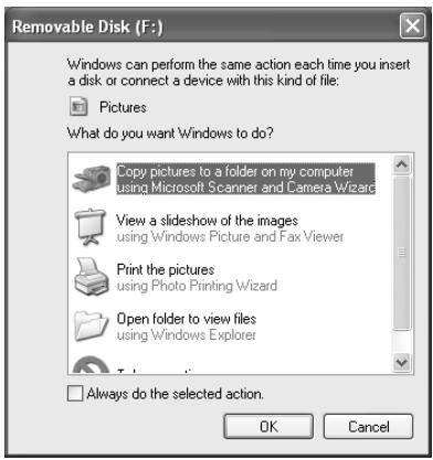 MINOLTA DIMAGE X21 - CONNECTING THE CAMERA TO A COMPUTER - 3