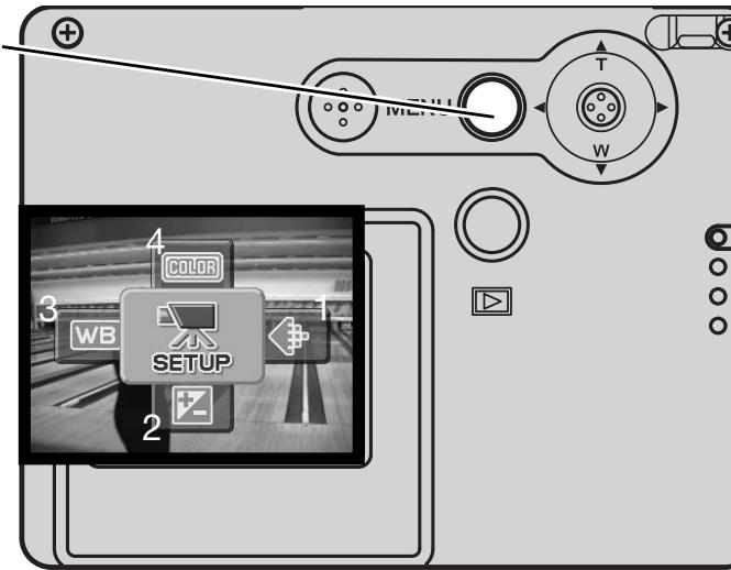 MINOLTA DIMAGE X21 - NAVIGATING THE MAIN MOVIE RECORDING MENU - 1