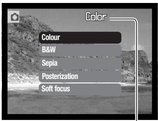 MINOLTA DIMAGE X21 - COLOUR MODES - 2