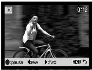 MINOLTA DIMAGE X21 - PLAYING BACK MOVIES - 4