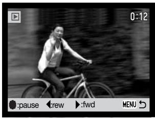 MINOLTA DIMAGE X31 - PLAYING BACK MOVIES - 4