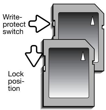 MINOLTA DIMAGE X31 - ABOUT MEMORY CARDS - 1