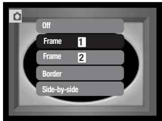 MINOLTA DIMAGE X31 - Adding a frame or border - 6