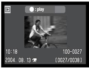 MINOLTA DIMAGE X31 - PLAYING BACK MOVIES - 1