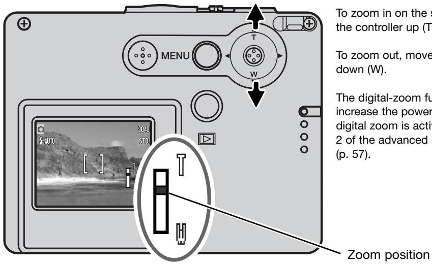 MINOLTA DIMAGE X31 - USING THE ZOOM LENS - 1