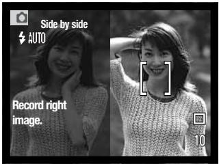 MINOLTA DIMAGE X31 - Creating side-by-side images - 6