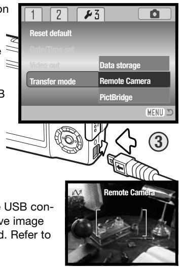 MINOLTA DIMAGE X60 - CONNECTING THE REMOTE CAMERA - 1