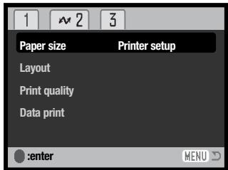 MINOLTA DIMAGE X60 - Paper size - 2