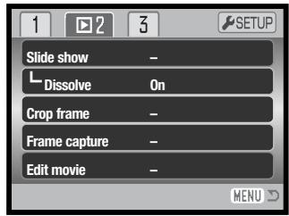 MINOLTA DIMAGE X60 - NAVIGATING THE PLAYBACK MENU - 9