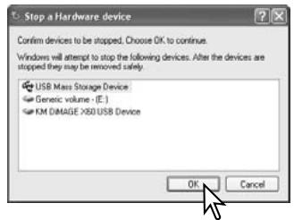 MINOLTA DIMAGE X60 - Safely remove USB Mass Storage Device - Drive(E:) - 4