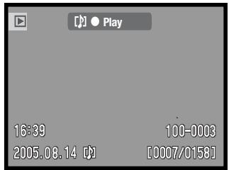 MINOLTA DIMAGE X60 - PLAYING BACK VOICE MEMOS AND AUDIO CAPTIONS - 5