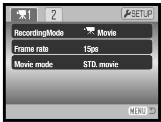 MINOLTA DIMAGE X60 - Movie and audio recording - 1