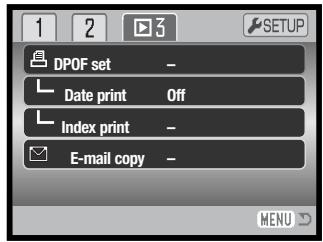 MINOLTA DIMAGE X60 - NAVIGATING THE PLAYBACK MENU - 10