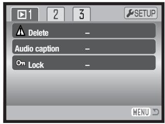 MINOLTA DIMAGE XG - Navigating the playback-mode menu - 8