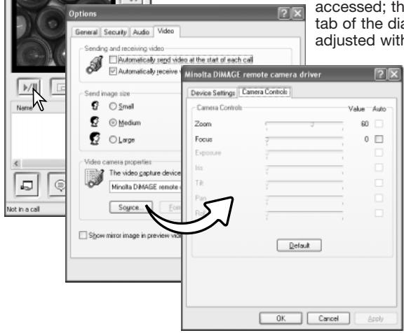 MINOLTA DIMAGE XG - Notes on remote camera operation - 3
