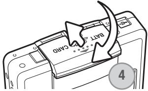 MINOLTA DIMAGE XG - Inserting the lithium-ion battery - 3