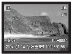 MINOLTA DIMAGE XG - Display button - Quick View - 1