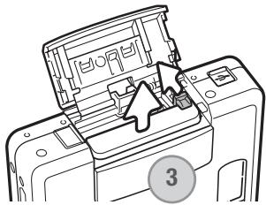 MINOLTA DIMAGE XG - Inserting the lithium-ion battery - 2