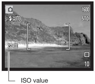MINOLTA DIMAGE XG - Camera sensitivity - ISO - 1