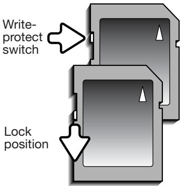 MINOLTA DIMAGE XG - About memory cards - 1
