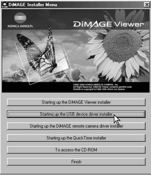 MINOLTA DIMAGE XG - Automatic Installation - 1