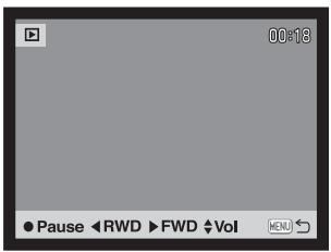 MINOLTA DIMAGE XG - Playing back movies and audio recordings - 4