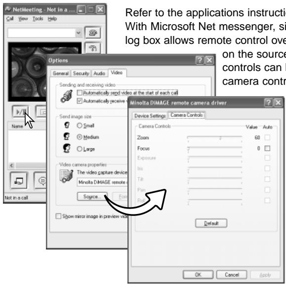 MINOLTA DIMAGE XT - NOTES ON REMOTE CAMERA OPERATION - 2