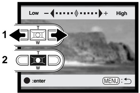 MINOLTA DIMAGE XT - LCD MONITOR BRIGHTNESS - 1