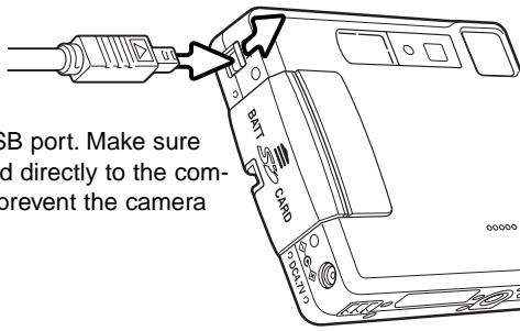 MINOLTA DIMAGE XT - CONNECTING THE REMOTE CAMERA - 3