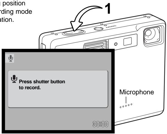 MINOLTA DIMAGE XT - AUDIO RECORDING - 1