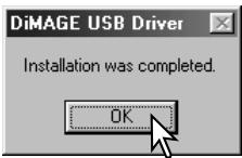 MINOLTA DIMAGE XT - Automatic Installation - 2
